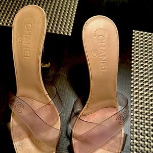 Chanel mules gently worn size8.5